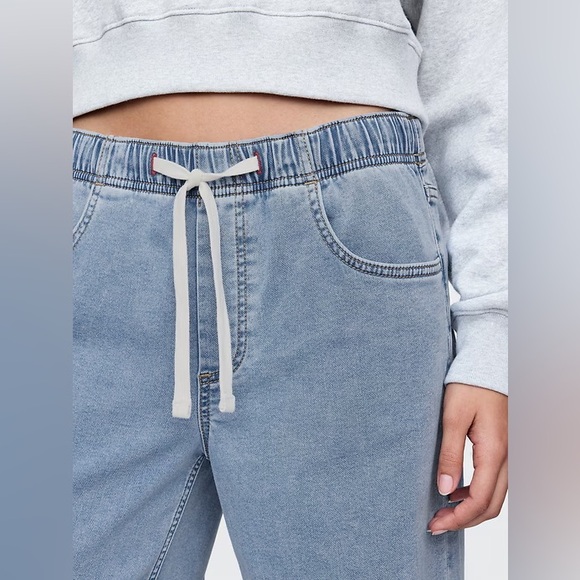 NWT! GAP Mid Rise Knit Easy Baggy Jeans - Size Small 🩷 #718934 - Picture 8 of 8